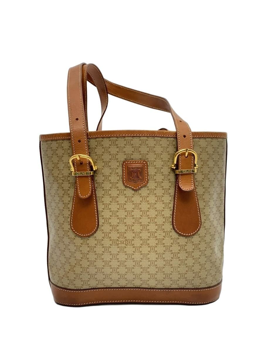 CELINE Tote Bag BEG All Over Pattern