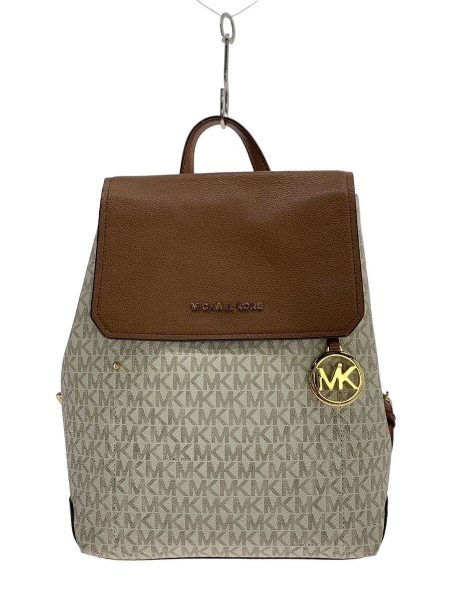 MICHAEL KORS Backpack Leather BRW Monogram 35H8GYEB2V