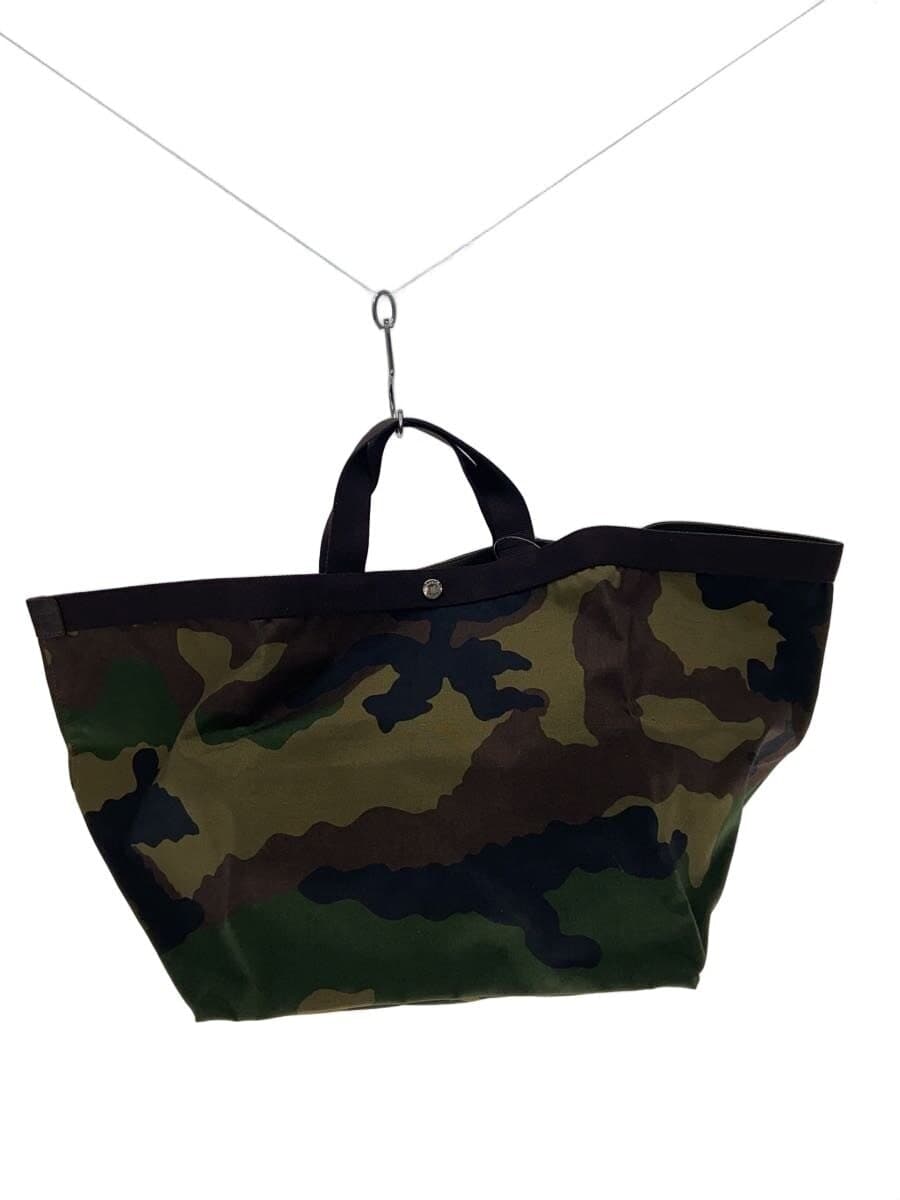 Herve Chapelier tote bag nylon khaki camouflage 713C