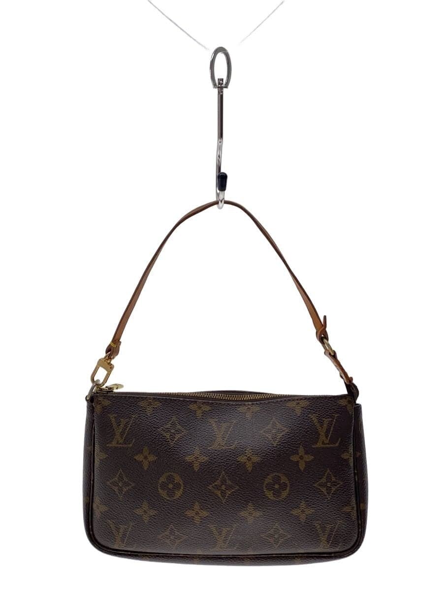 LOUIS VUITTON1)Pochette Accessoires_Monogram Canvas PVC BRW