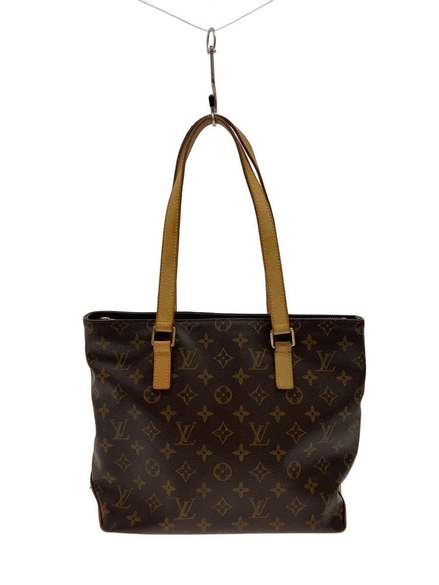 LOUIS VUITTON Cabas Piano Monogram Canvas PVC BRW Monogram M51148