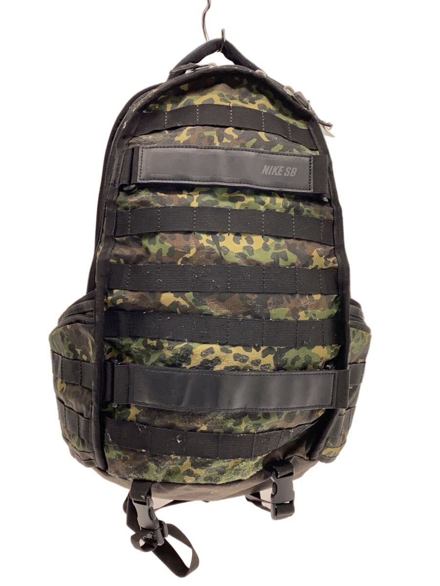 NIKE SB Backpack Polyester GRN Camouflage