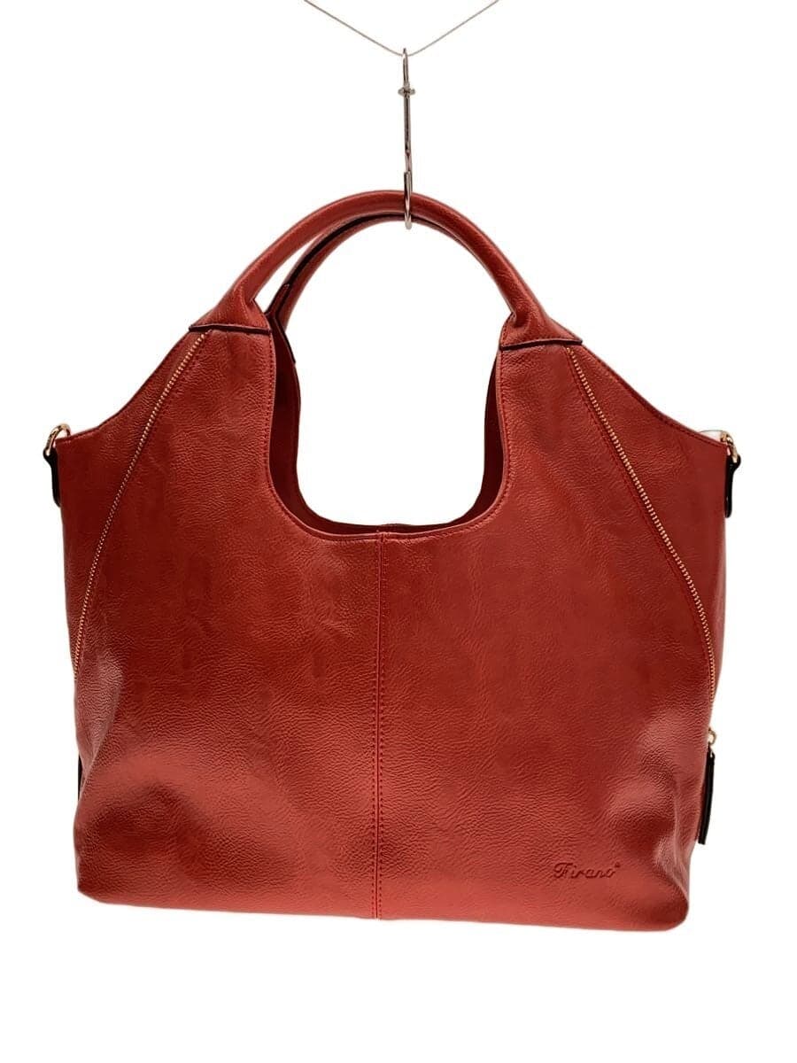 FIRANO Bag Leather RED Solid