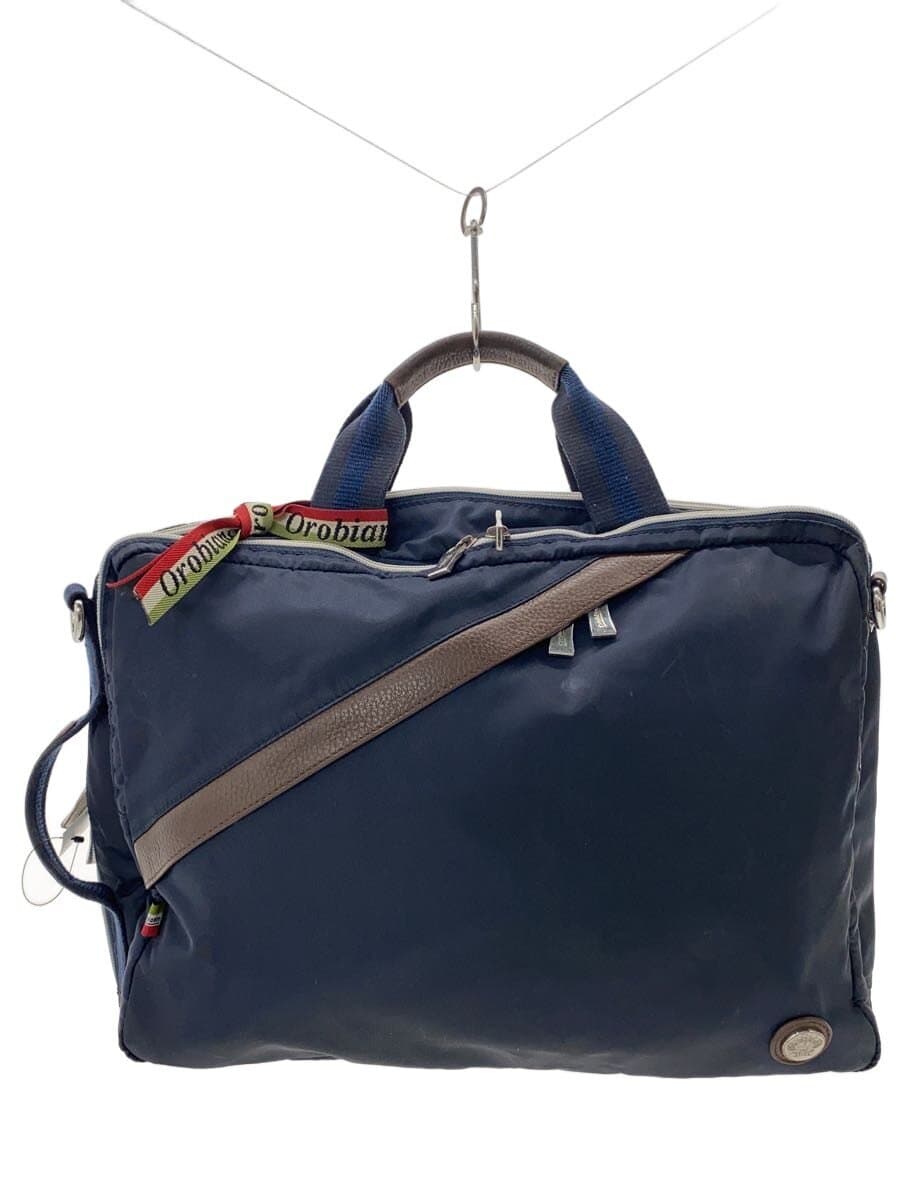 Orobianco3-Way Briefcase Nylon NVY 91062-02