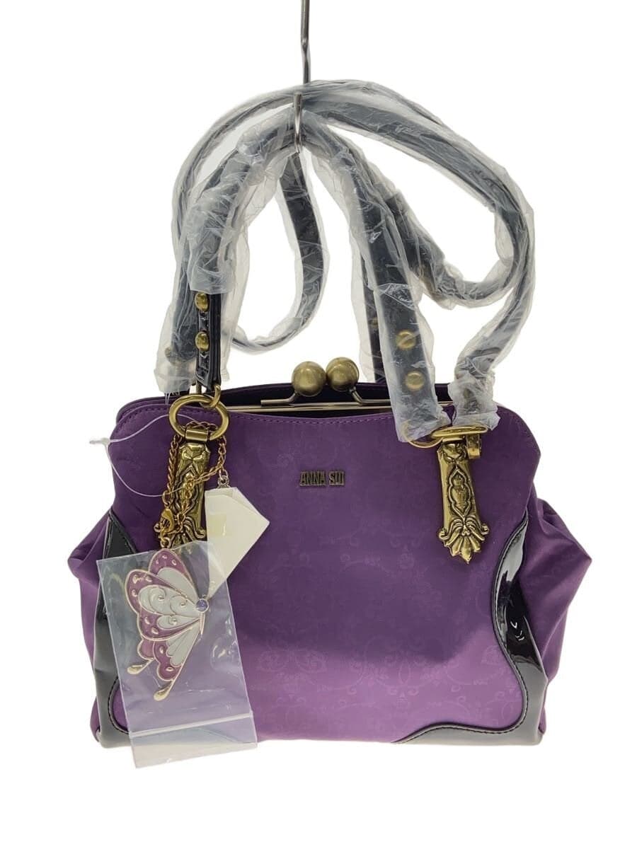 ANNA SUI Handbag Nylon PUP Solid