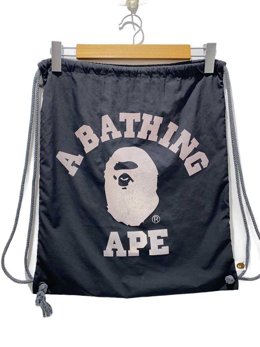 A BATHING APE Backpack Black