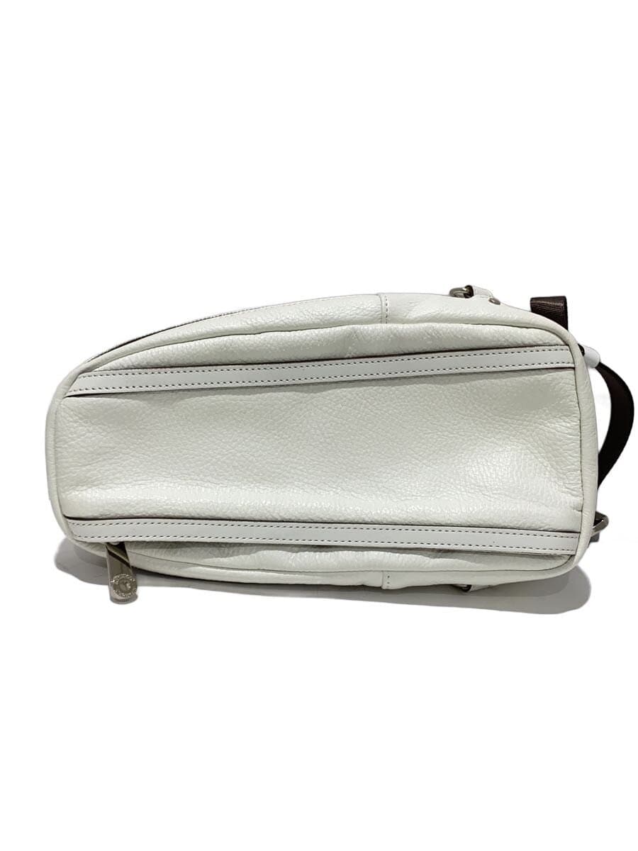 CREEZANJETTAR BODY BAG Leather WHT Solid