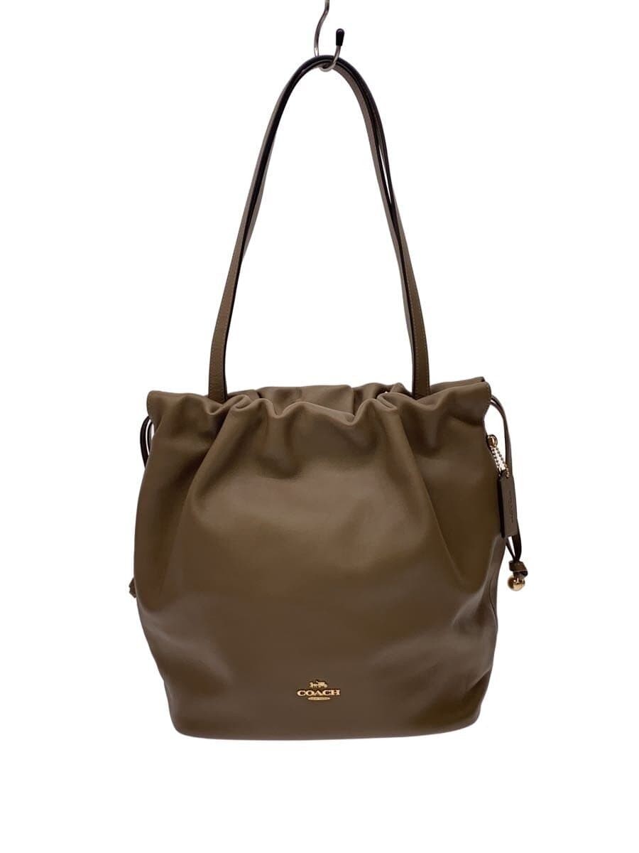 COACH Tote Bag BRW Solid CV947