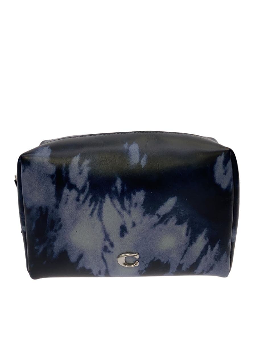 COACH Pouch NVY All Over Pattern CT915
