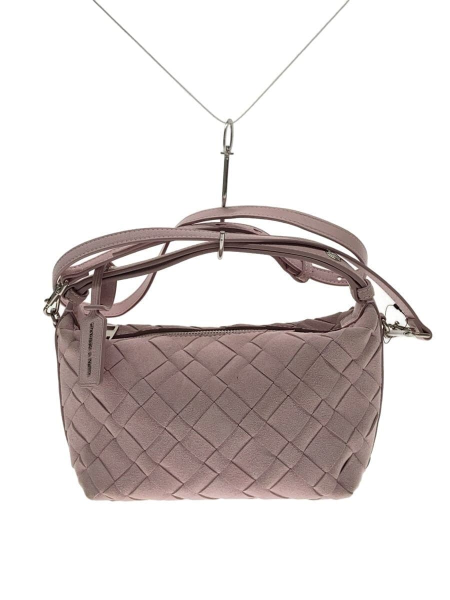 CHARLES&KEITH handbag suede PNK