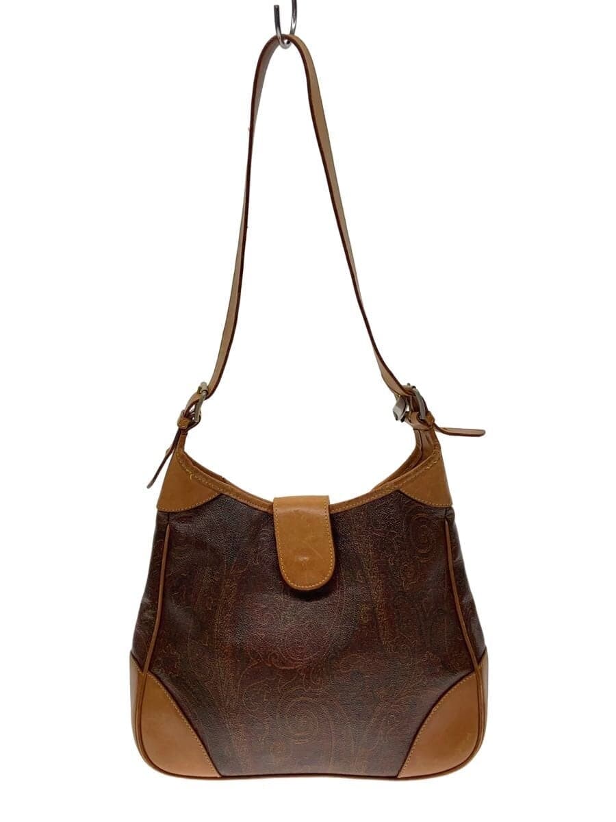 ETRO shoulder bag leather BRD paisley