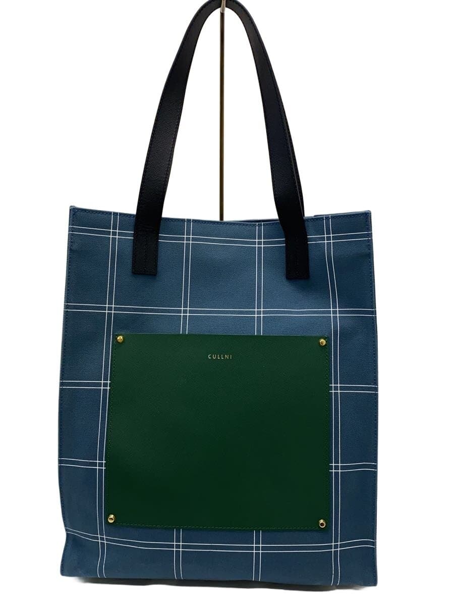 CULLNI Tote Bag Canvas Green