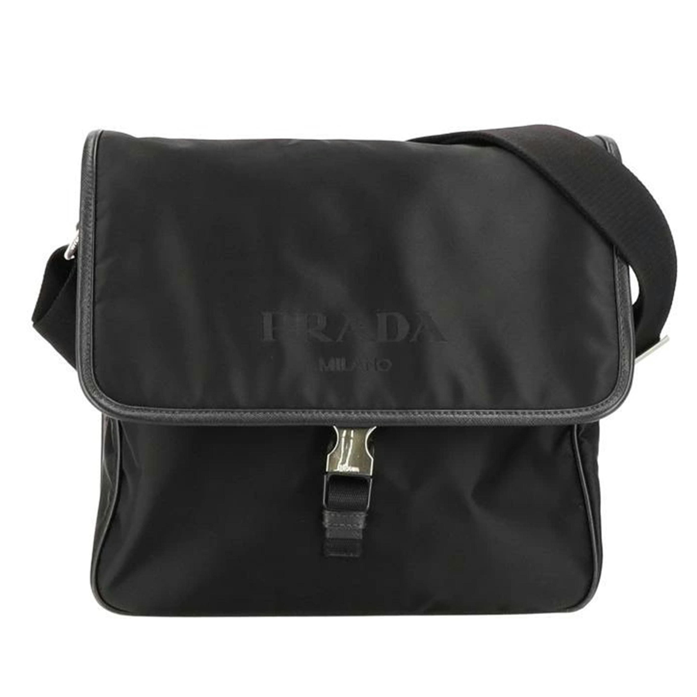 PRADA Tessuto Messenger Bag AB Rank 85Used