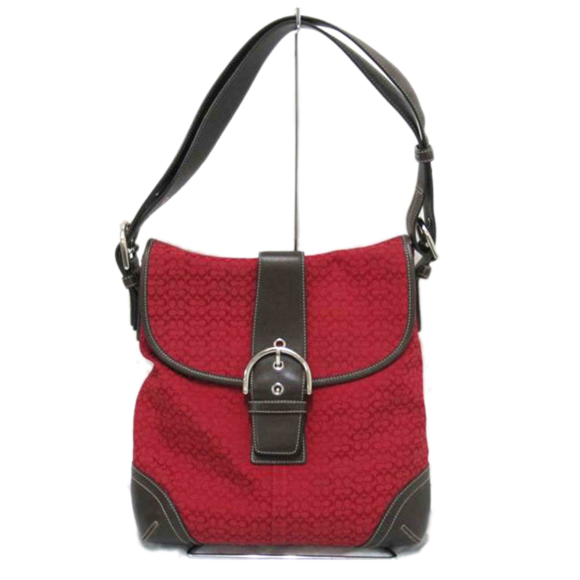 COACH Shoulder Bag Signature 6377 F3K AB Grade 63