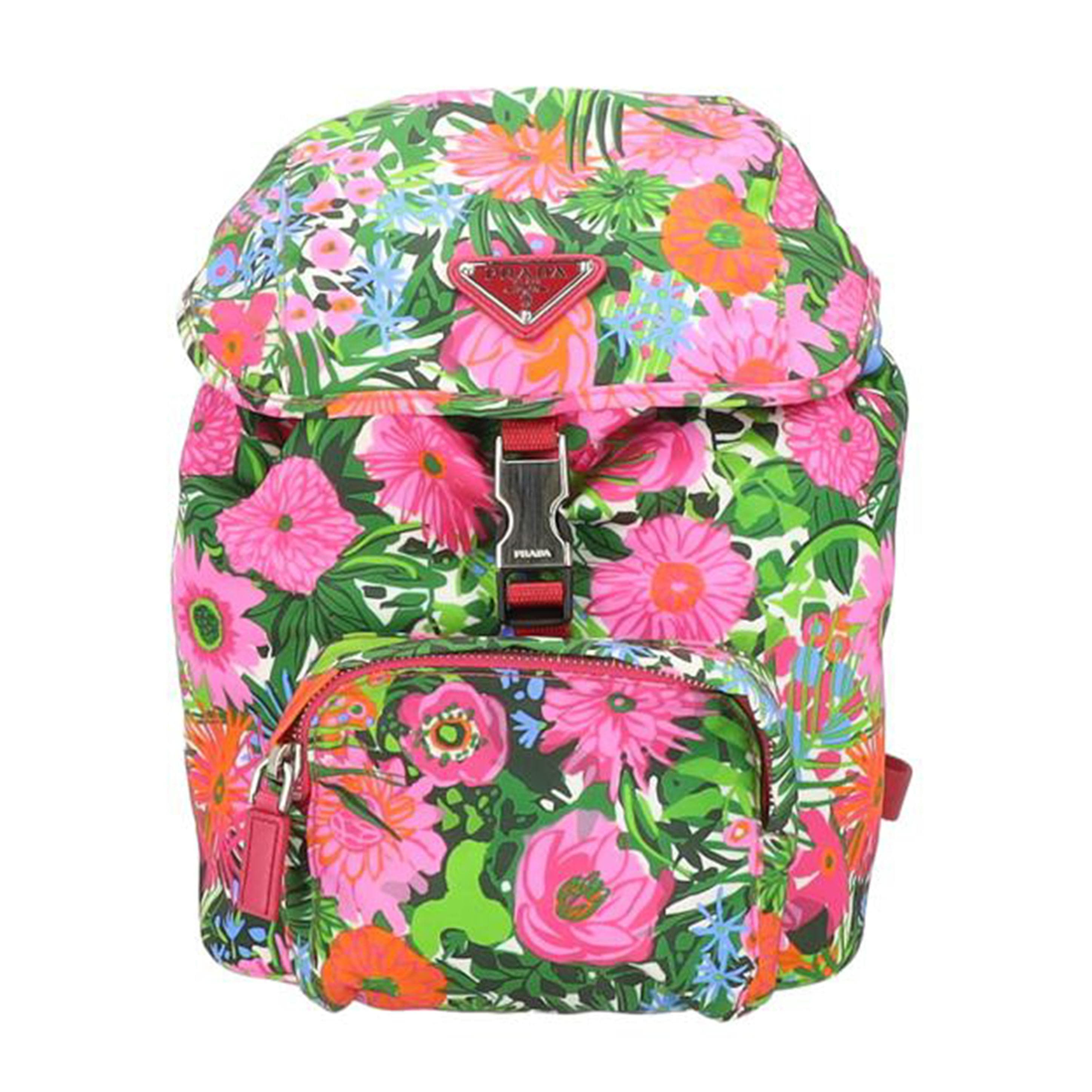 PRADA PRADA Botanical Backpack BZ0025 A Grade 91