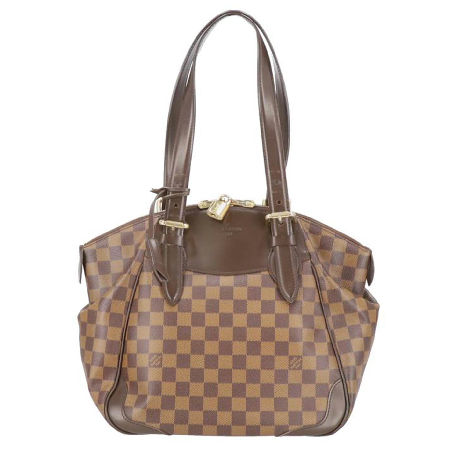 LOUIS VUITTON Louis Vuitton Verona MM Damier Ebene N41118 VI1*** AB Rank 21Used