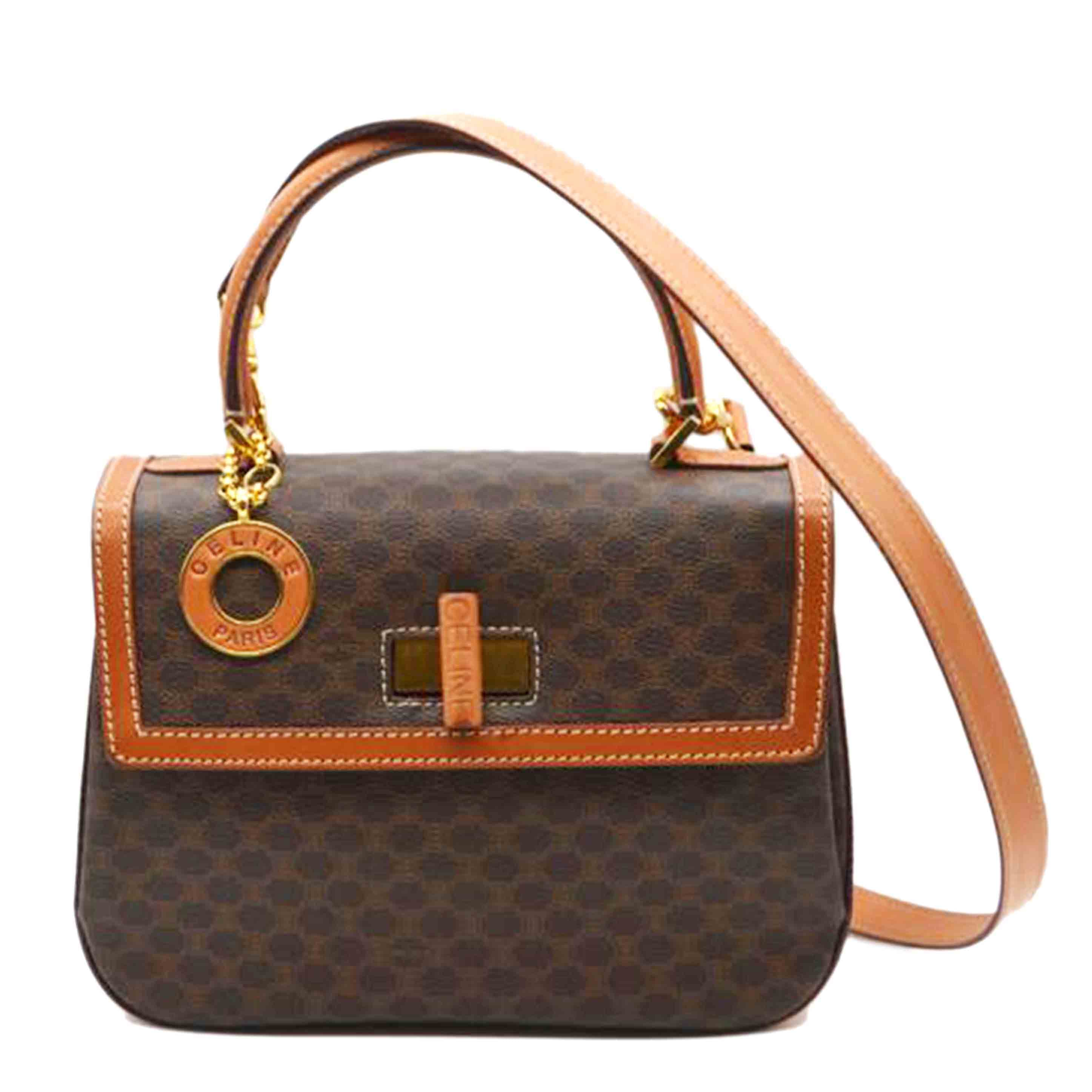 CELINE Celine Ka Madame Line 2-Way Leather Hand DM9* AB Grade 89