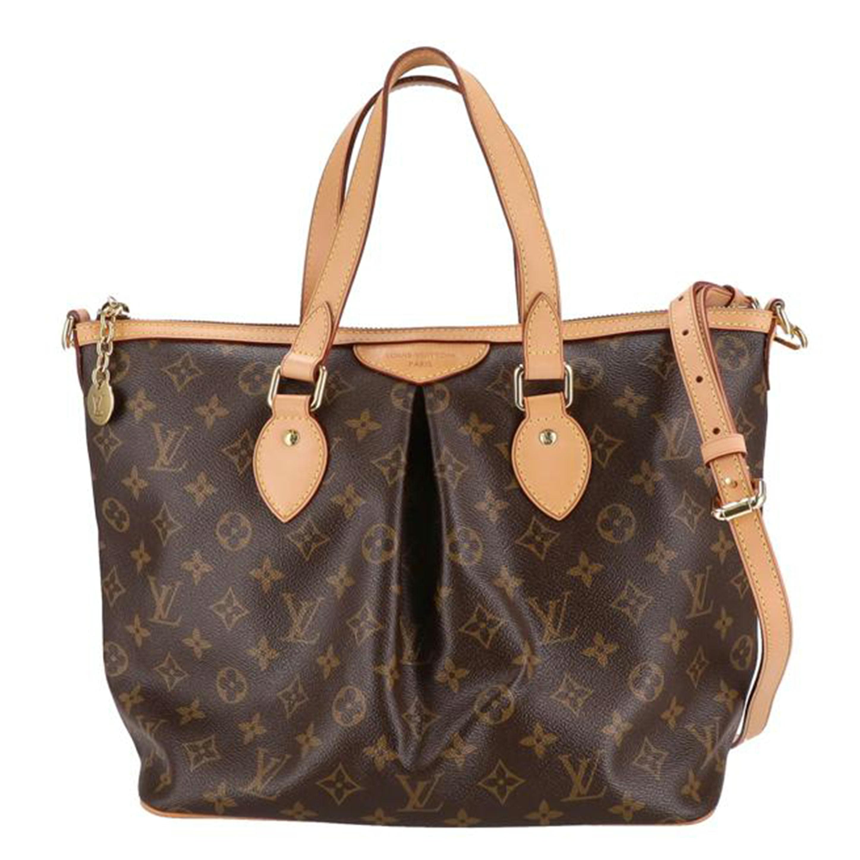LOUIS VUITTON Louis Vuitton Palermo PM Monogram M40145 SR0*** AB Rank 78Used