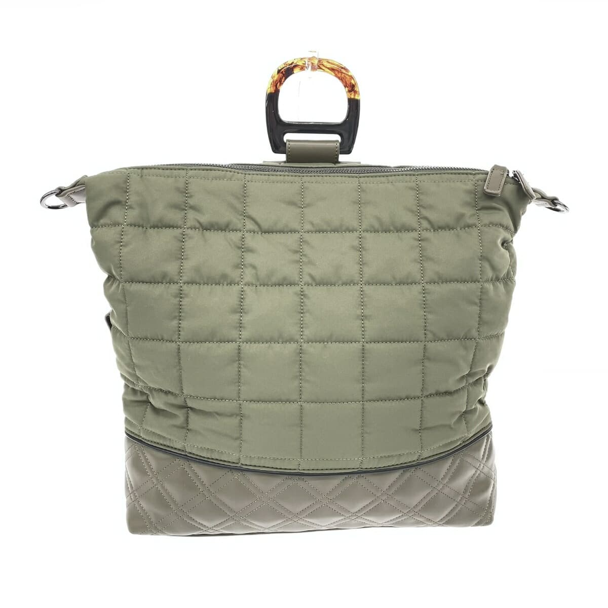 ear PAPILLONNER 2WAY bag in excellent condition, khaki nylon, unisex multifunctional bag