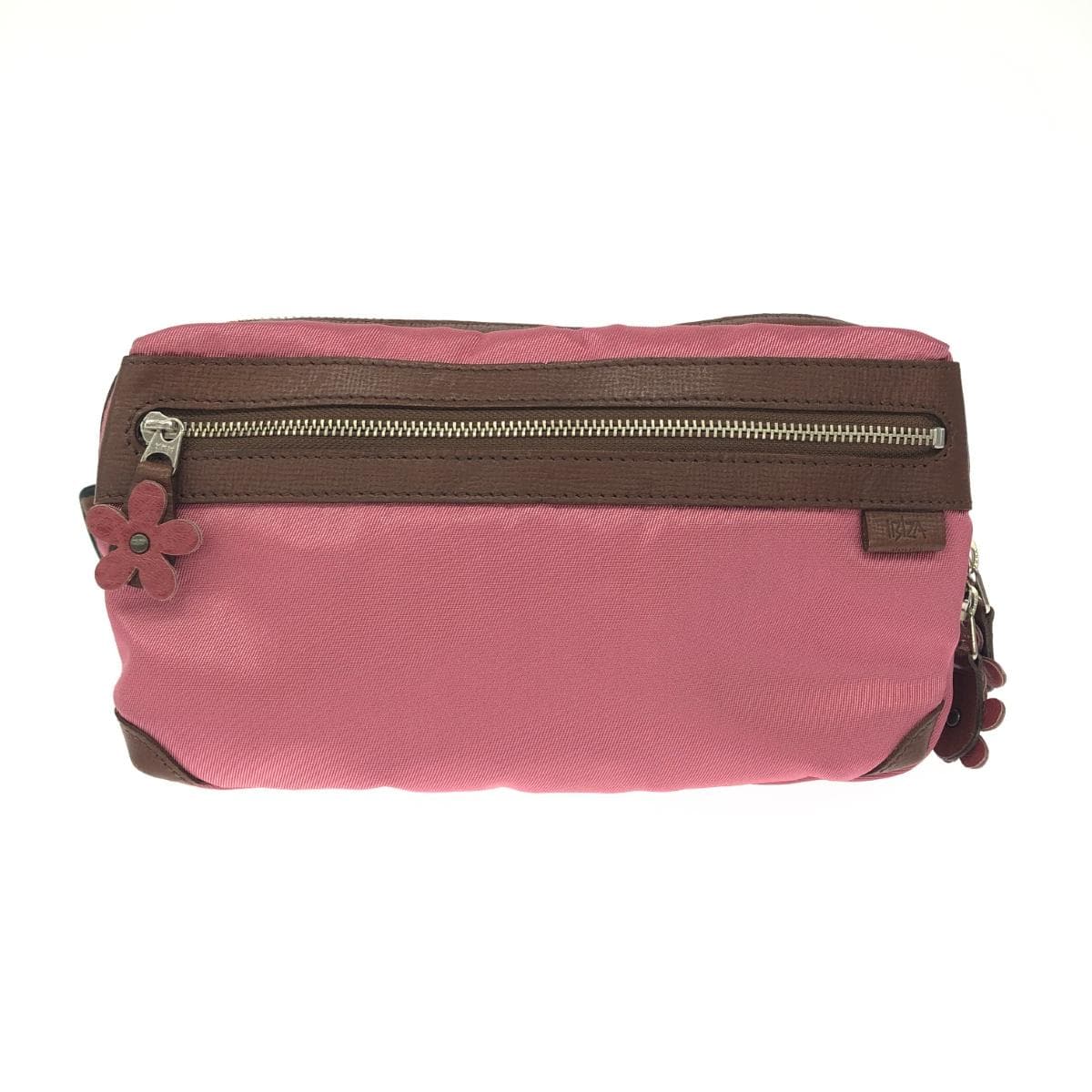 IBIZA Ibiza Body Bag Pink Nylon x Leather Women's Waist Pouch Bag