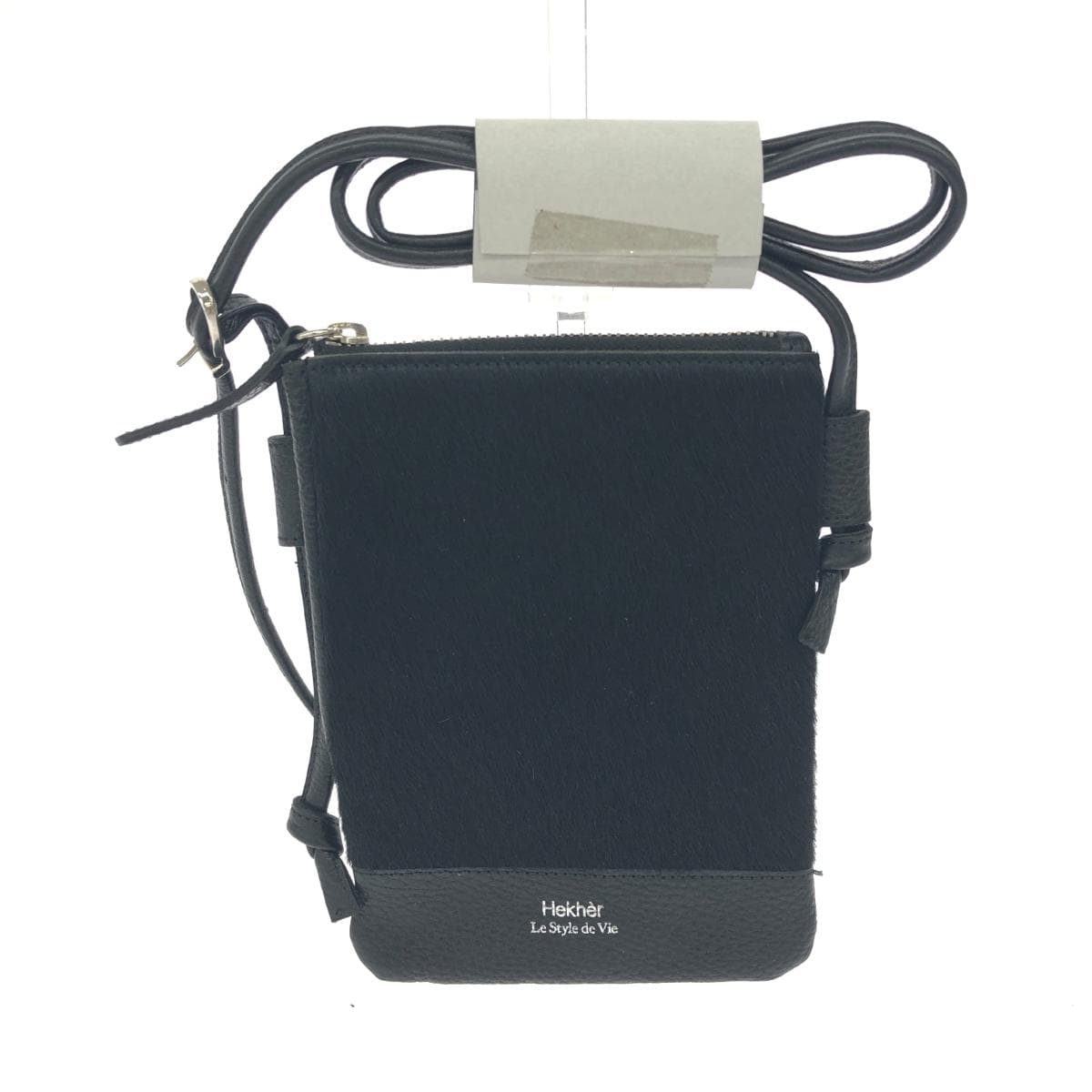 Hekh?r Le Style de Vie Equelrustildevy Shoulder Bag Like New Black Harako Women's Crossbody Bag