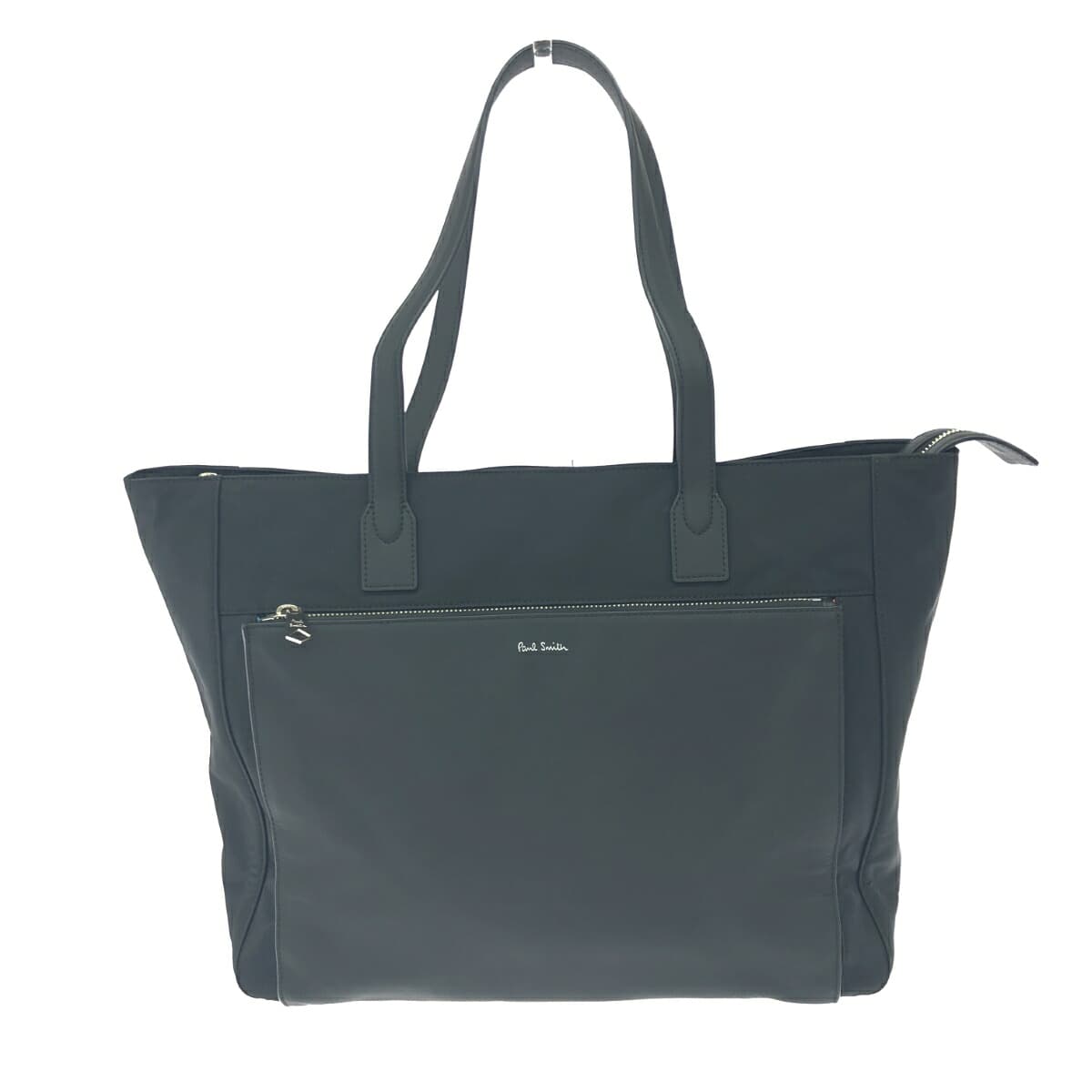 Paul Smith Tote Bag Nylon Leather Black