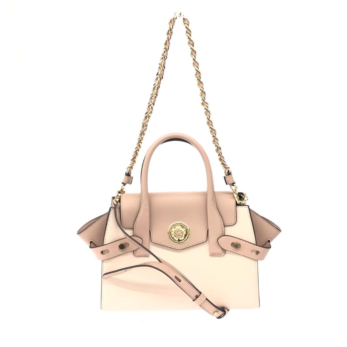 MICHAEL KORS 2WAY Bag Good Condition Leather Pink Women's