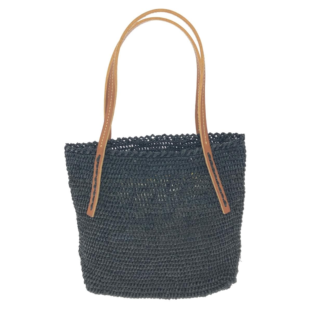 Sans Arcidet basket bag in good condition, black, for ladies