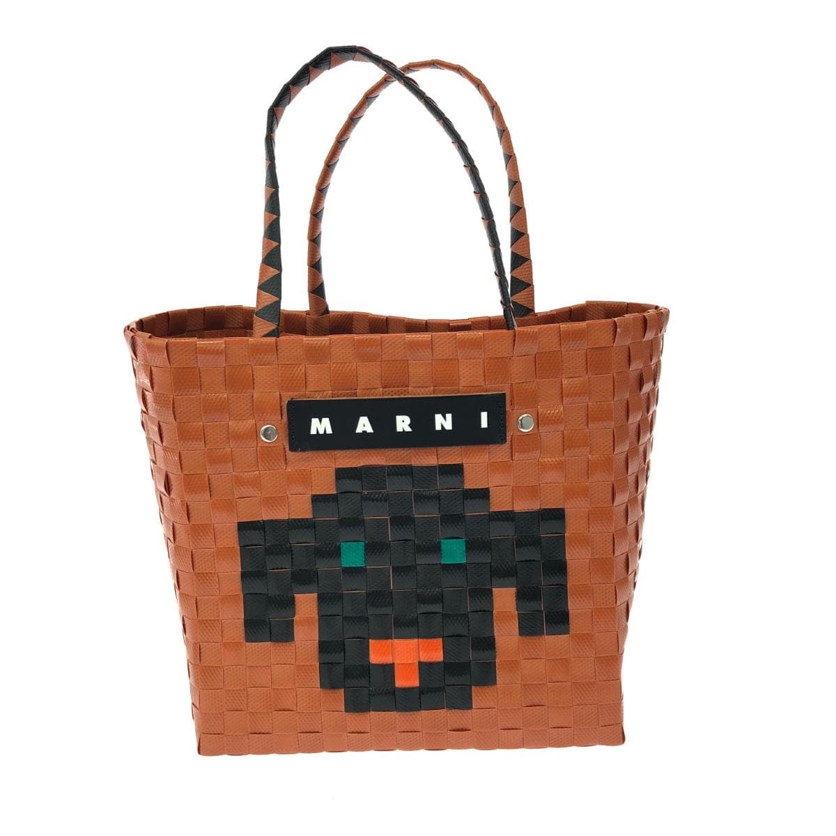 MARNI Chocolate Dog Animal/Logo Brown Unisex