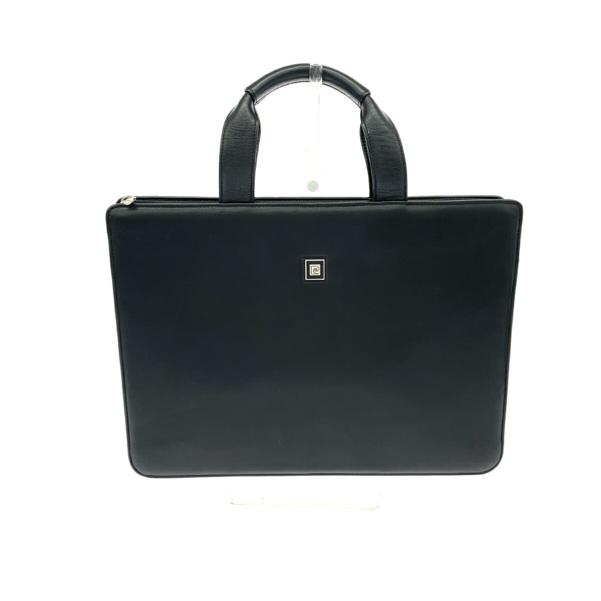 Pierre Cardin 2WAY Business Bag - All Leather - Black - Men's