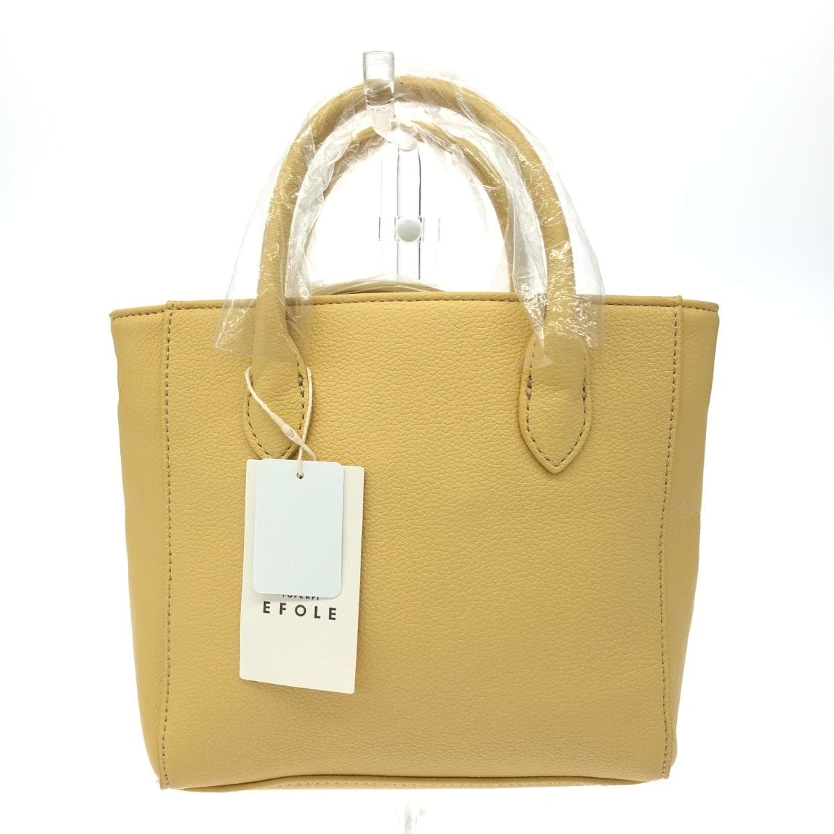 TOPKAPI 2WAY Shoulder Bag Unused Item PVC Yellow Ladies