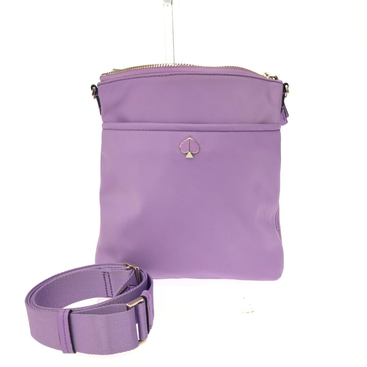 Kate Spade Nylon Shoulder Bag Purple Ladies