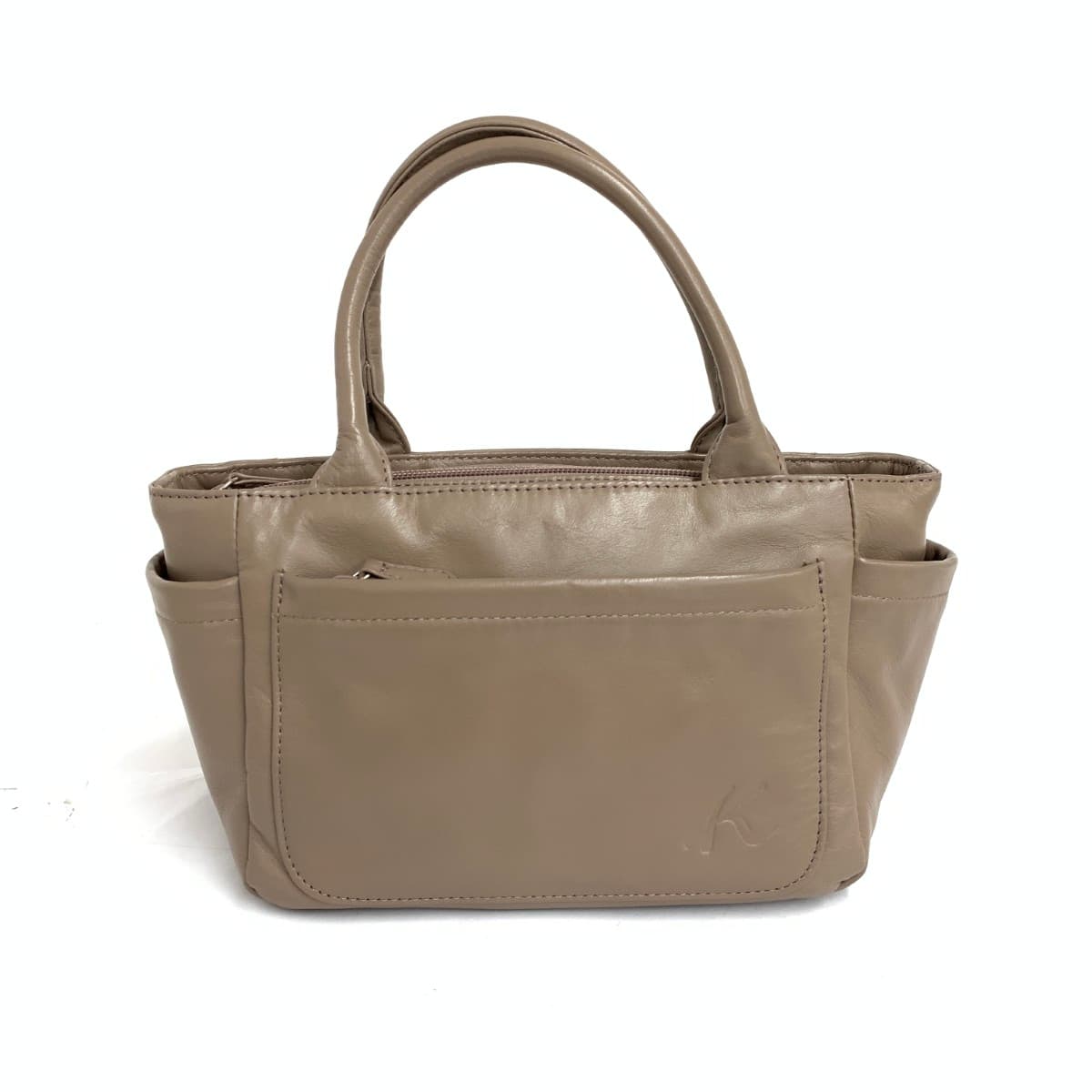 Kitamura Mini Tote Bag Leather Brown Women's