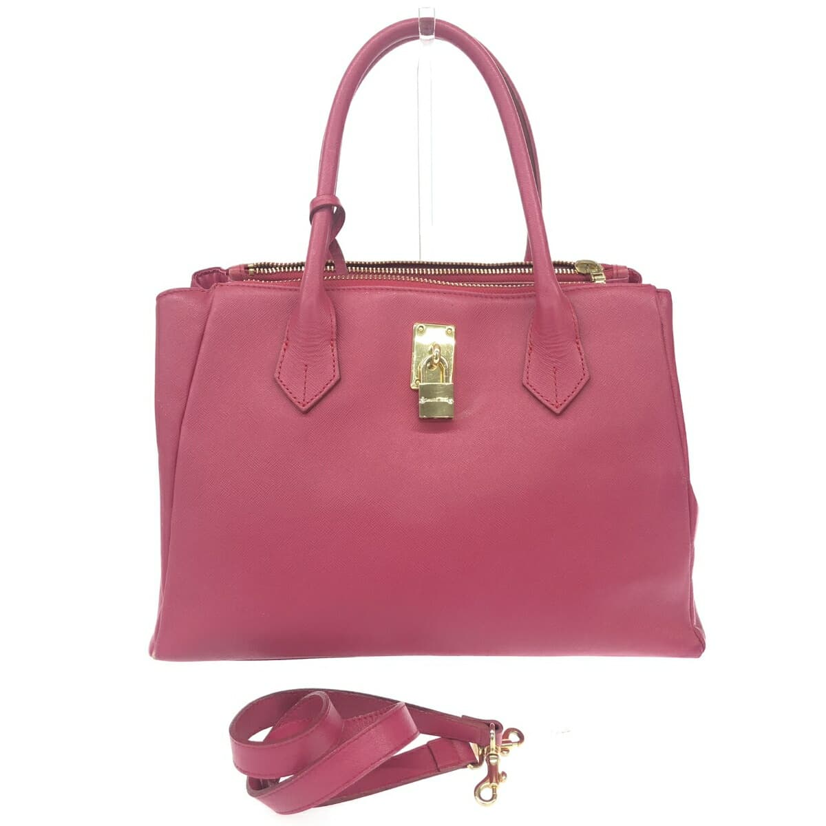 Samantha Thavasa 2WAY Bag PVC Pink Women's