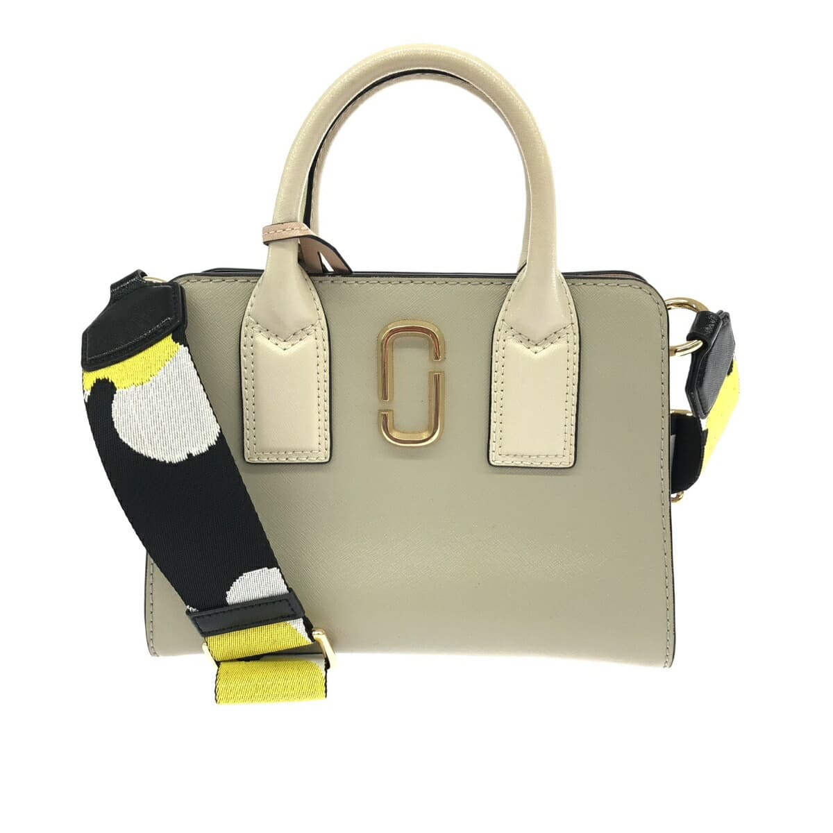 MARC JACOBS Little Big Shot PVC Gray Women's