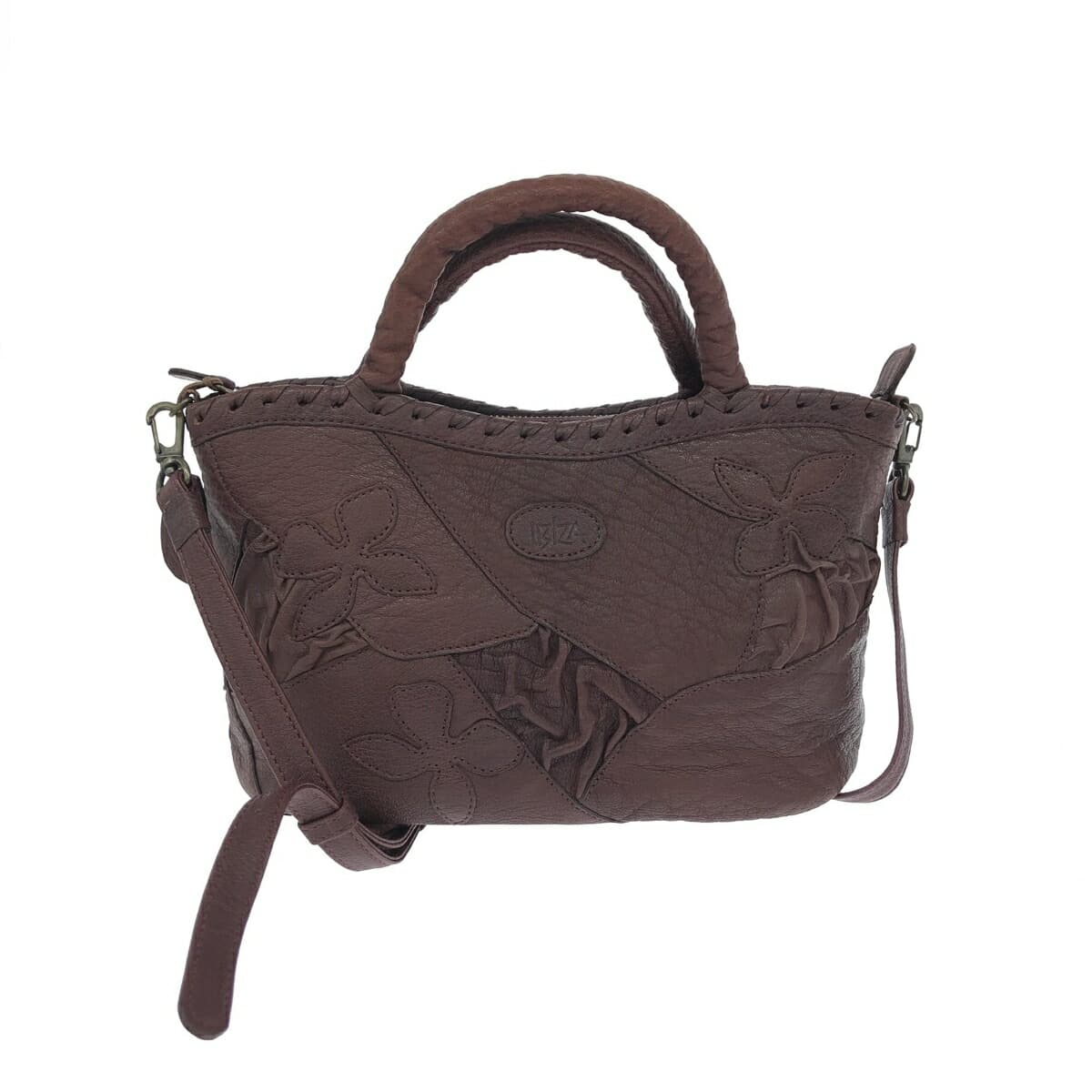 IBIZA Ibiza Handbag Good Condition Leather/2WAY Bag Brown Women's