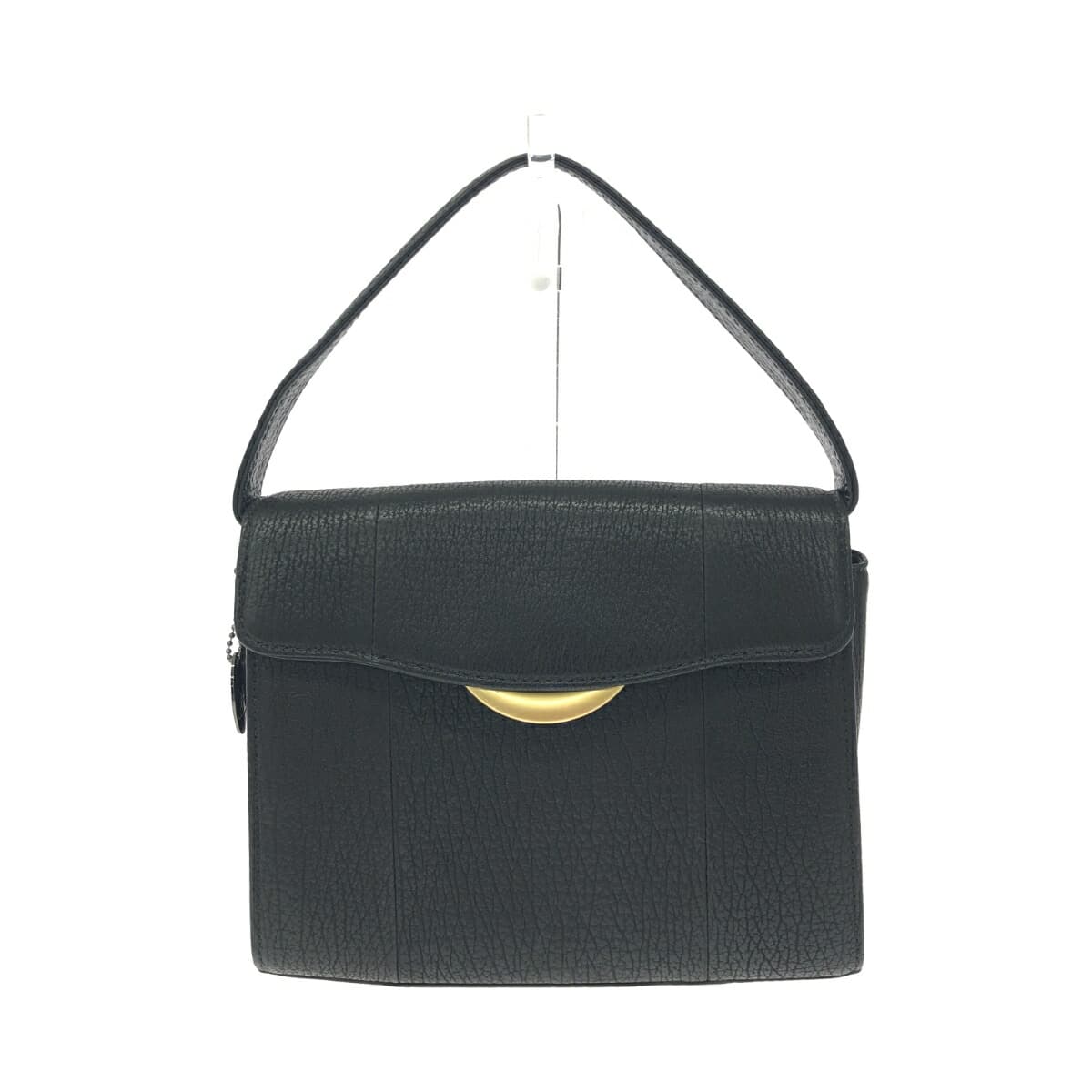 Sharkskin handbag in excellent condition, JRA certified, black, for ladies