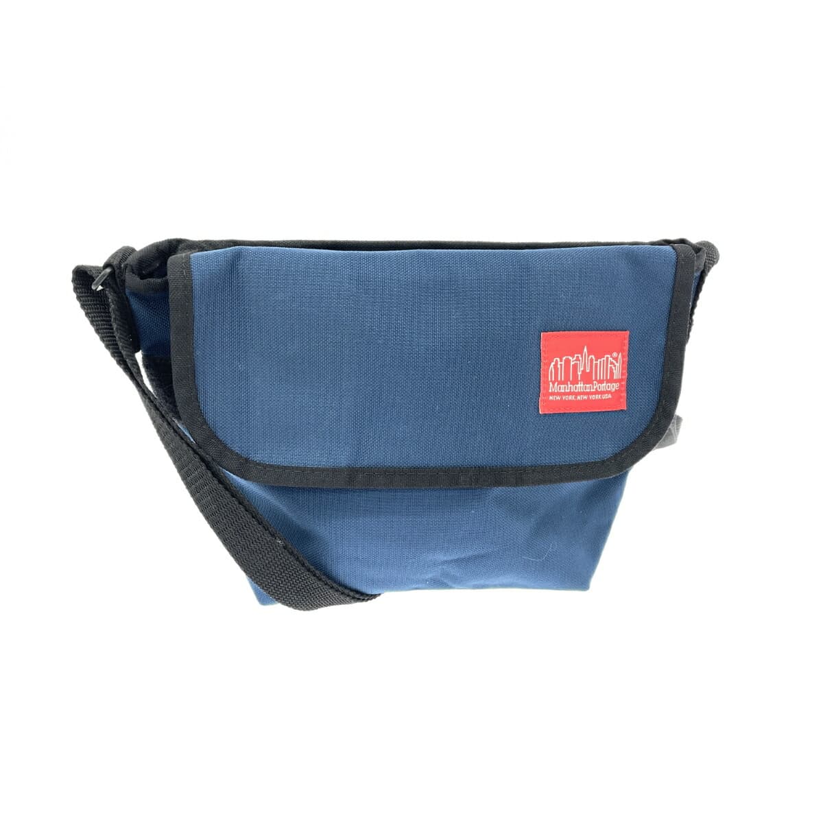 Manhattan Portage Messenger Bag Cordura Nylon Navy Unisex