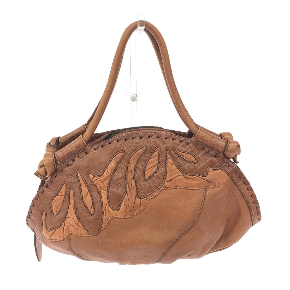 IBIZA Ibiza Handbag Leather Brown Women's