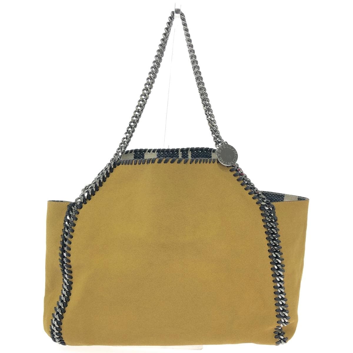 STELLA McCARTNEY Tote Bag Falabella Reversible/PVC 507185 Yellow Ladies