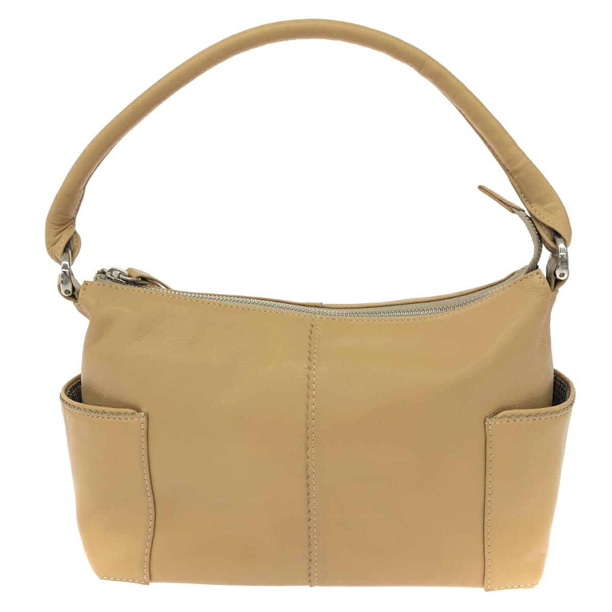 Fresca (Ginza Yoshinoya) Fresca One-Shoulder Bag Leather Beige Women's