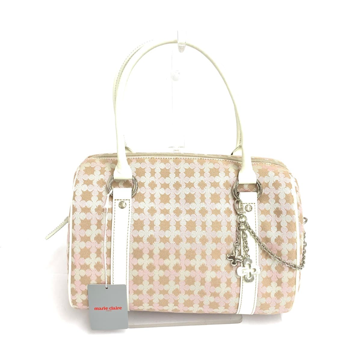 Marie Claire tote bag, like new, Quo Vadis/Jacquard, pink, ladies