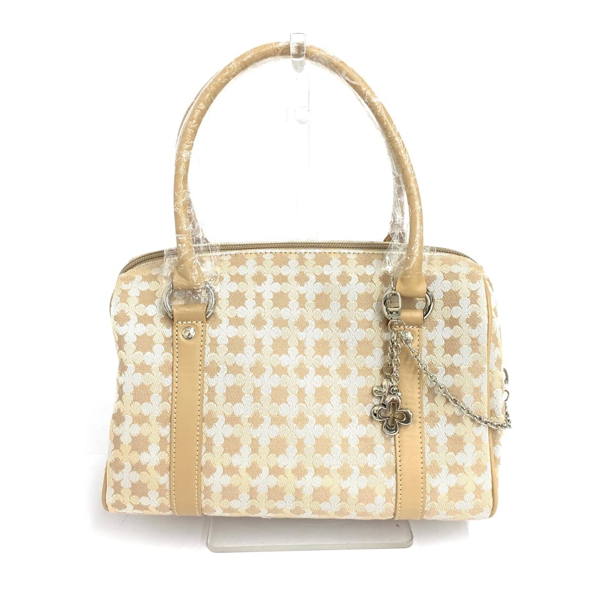 Marie Claire tote bag in excellent condition, Quo Ver/Jacquard, beige, for women