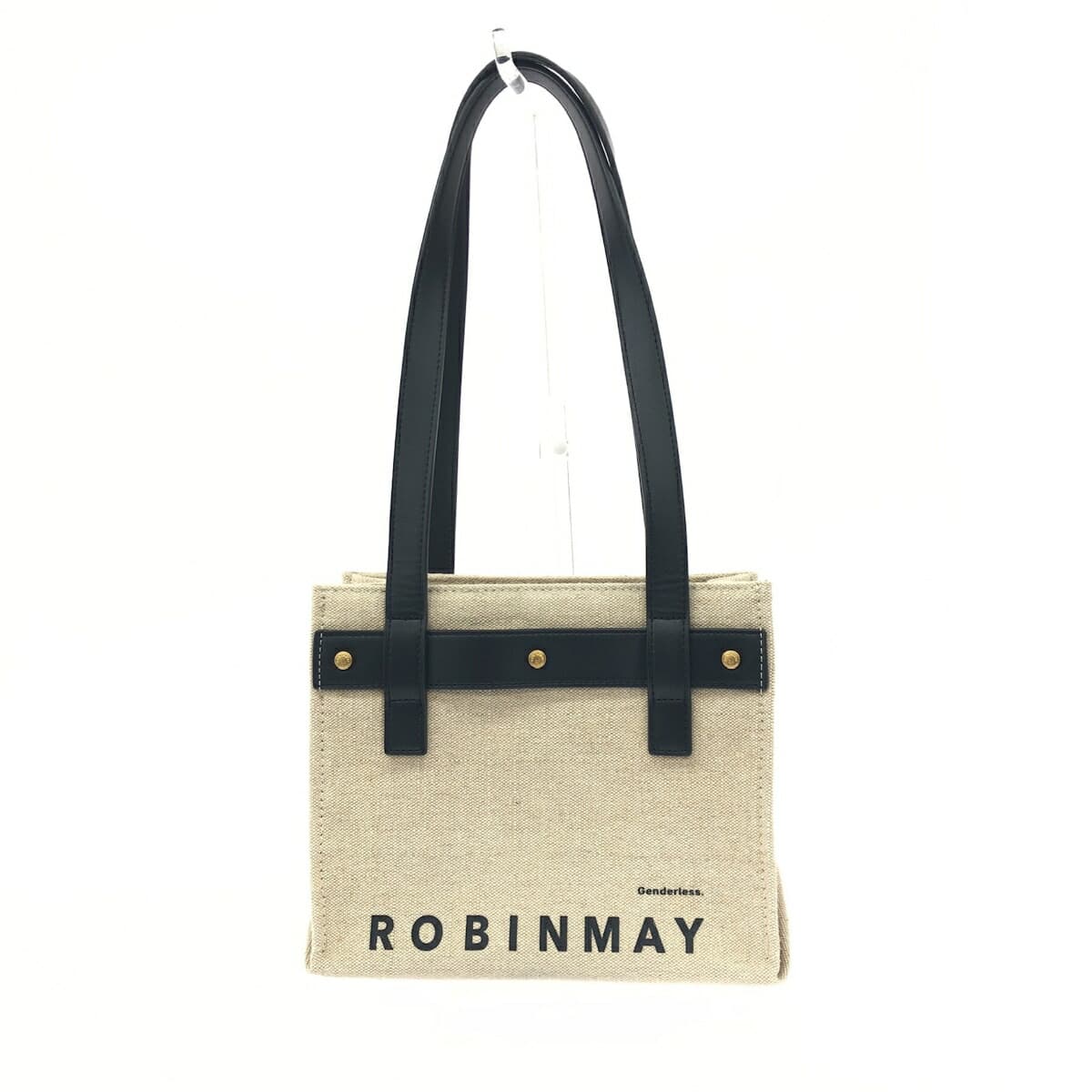 ROBINMAY 2WAY Bag with Canvas/Coin Case - Beige for Women