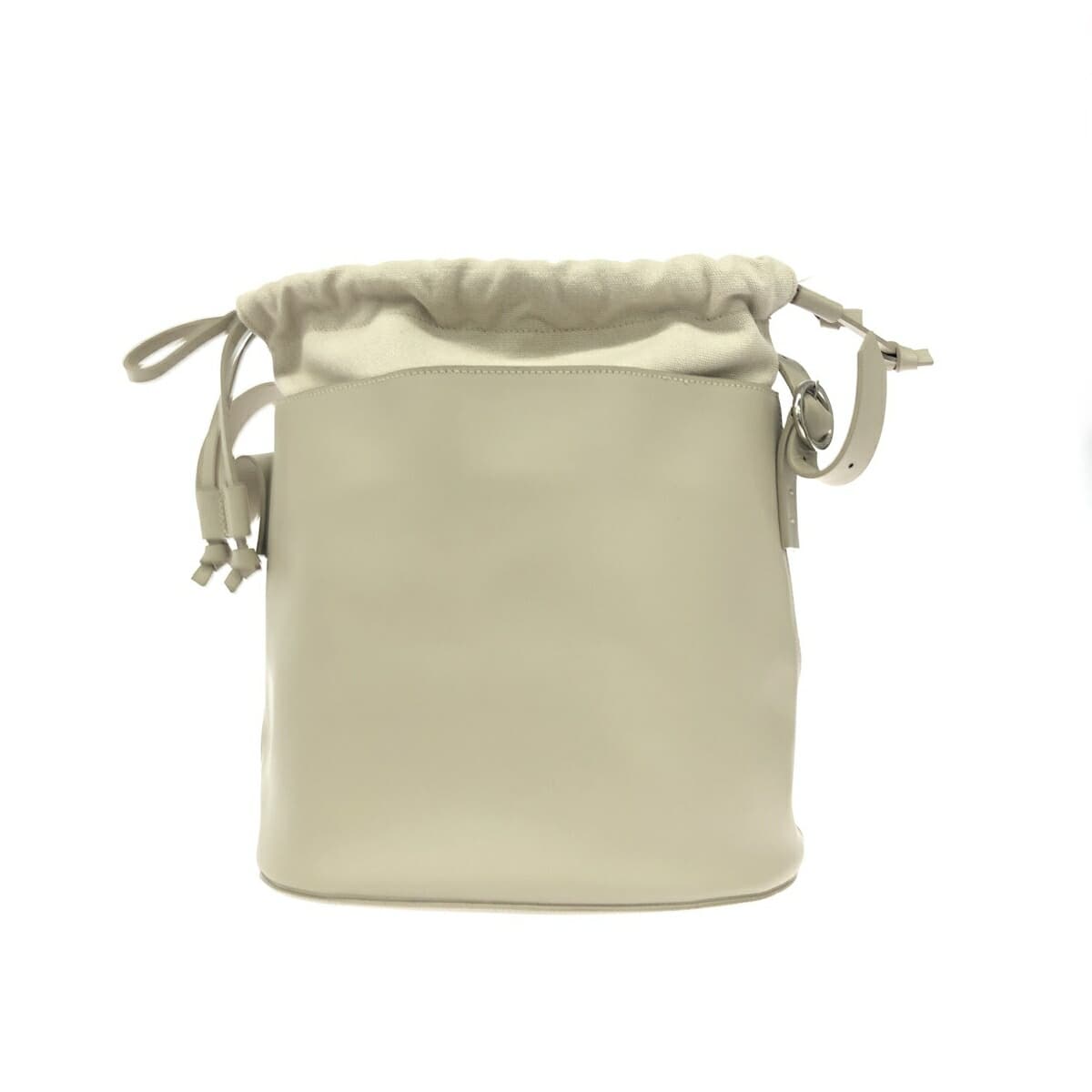 PELLICO Perryco Shoulder Bag Good Condition Leather Beige Women's