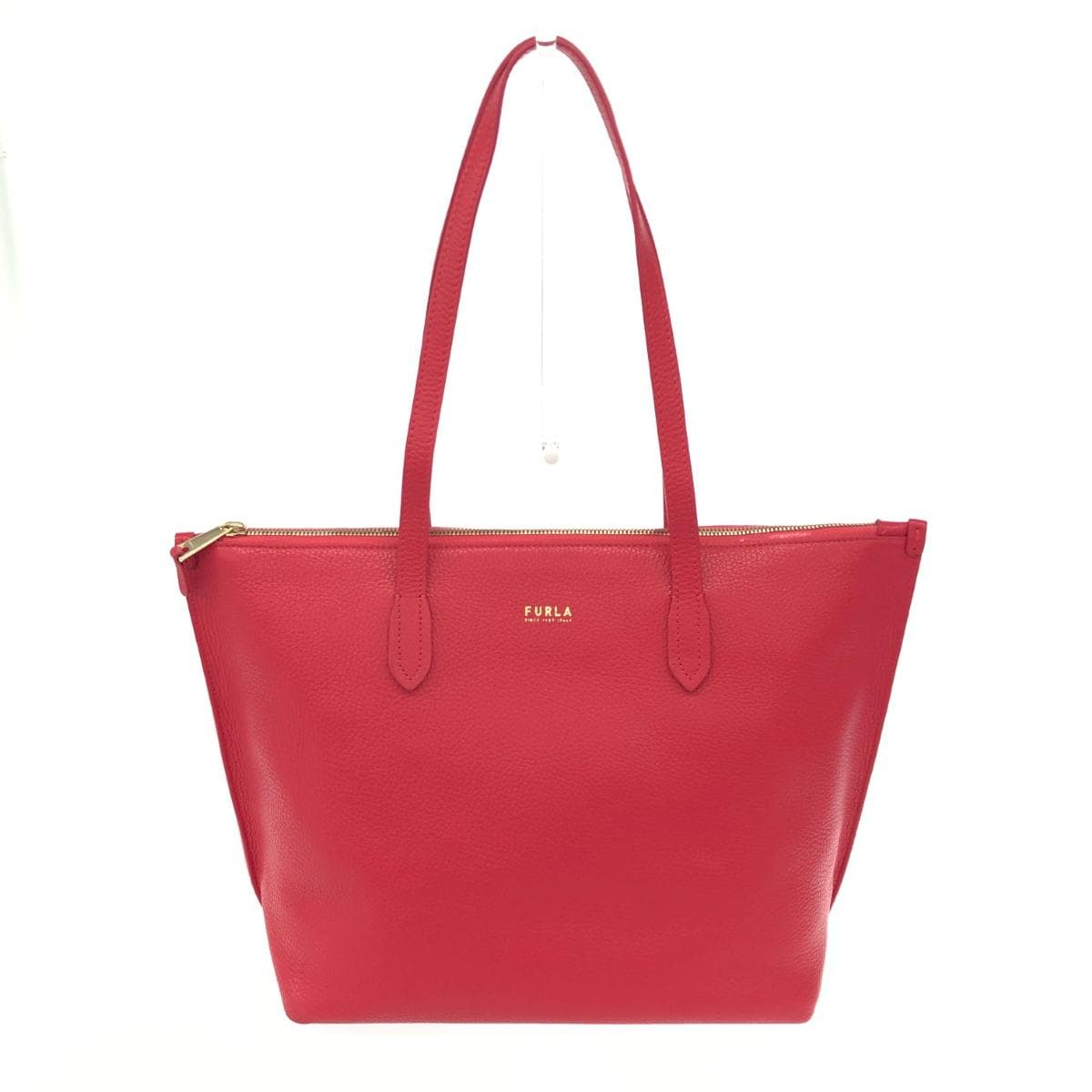 FURLA Furla Luce Good Condition Pebble Leather Fuchsia BAFW14L Red Ladies