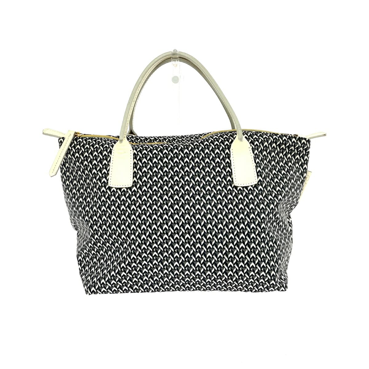 ROBERTA PIERI Tote Bag Tatami Made in Italy Nylon White Women's