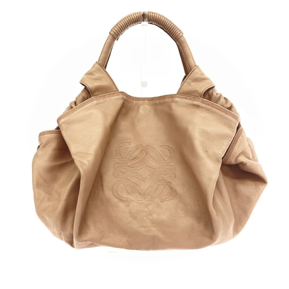 LOEWE Tote Bag Nappa Aire/Anagram/Leather Pink
