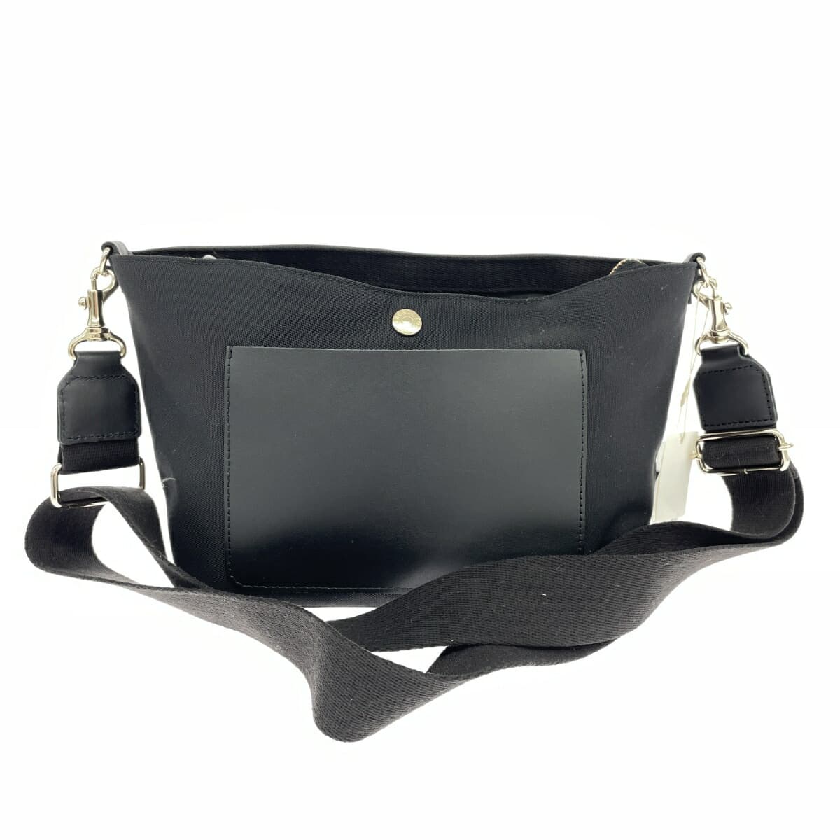 TOPKAPI Topkapi Breast Pouch/Shoulder Bag Unused Item Nylon × Leather Black Ladies