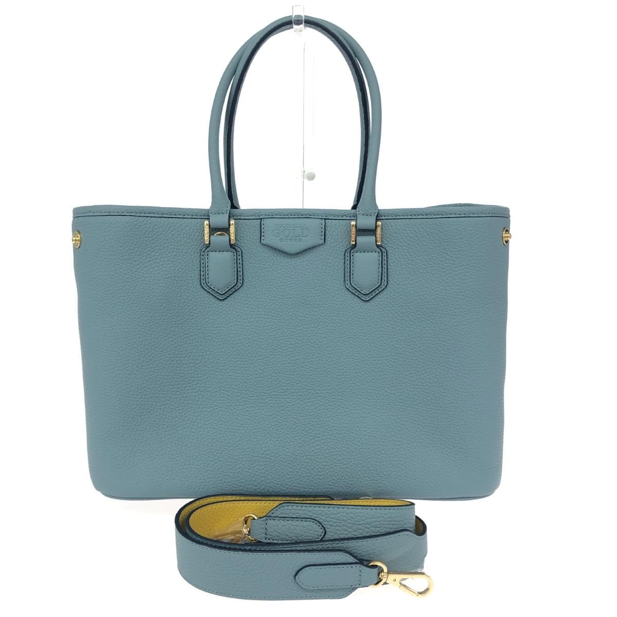 cococelux gold Coco Celux Gold Coco Celux Gold / 2WAY bag like new Leather 205DA0365 Blue Women's